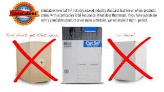 comCables Introduces Our New Cat 5e2 100MHz Cable