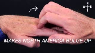 'The Really Big One' earthquake and tsunami explained by hand