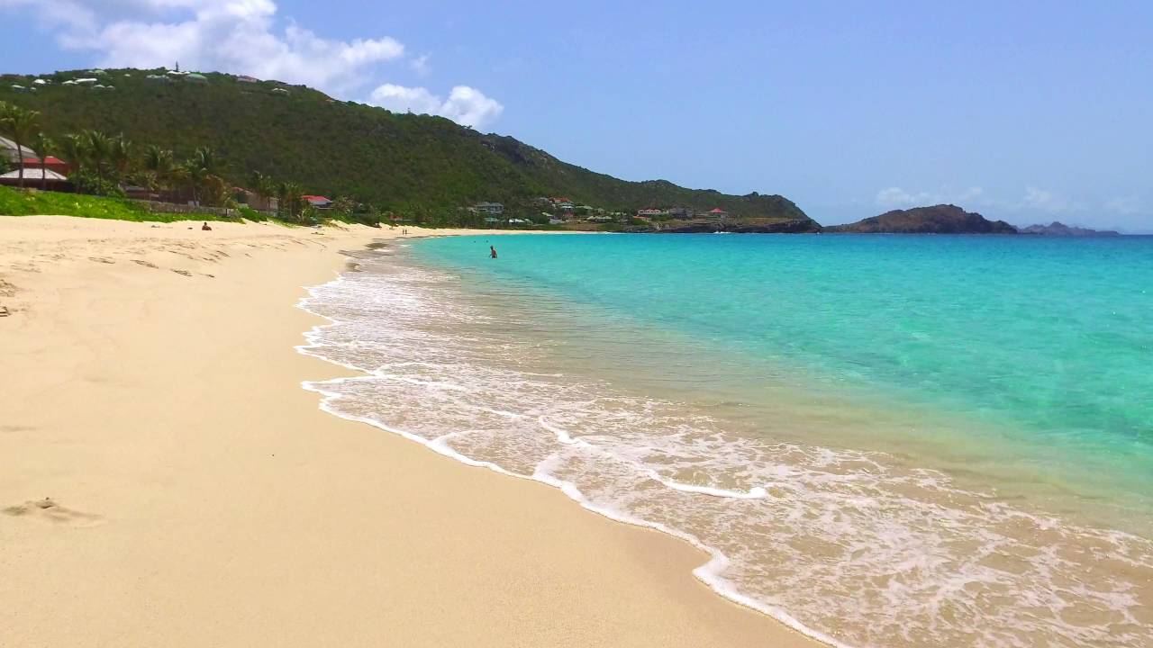 a walk on the beach in st barth caribbean youtube