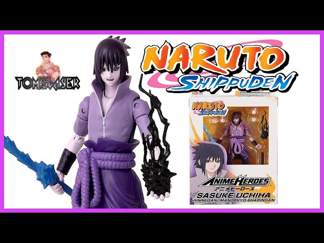 Bandai Anime Heroes Naruto Shippuden Uchiha Sasuke Rinnegan Action