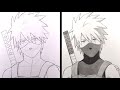 How to Draw Kakashi Anbu - Naruto