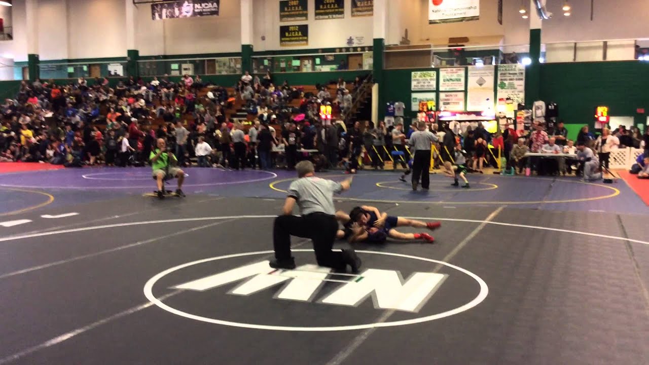 Sergio Sokoluk Round 2 NY state wrestling championship