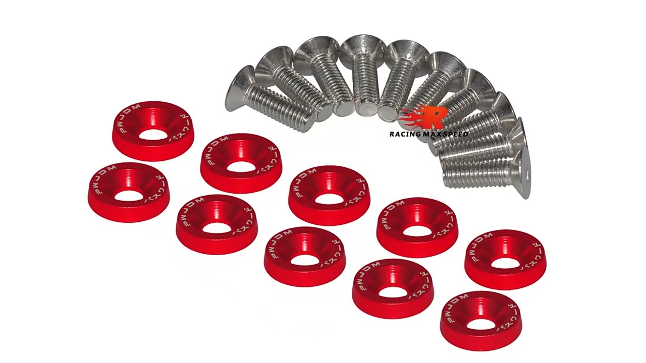 Universal 10PCS M6 Car Styling Modification JDM Sticker Stickers Passw