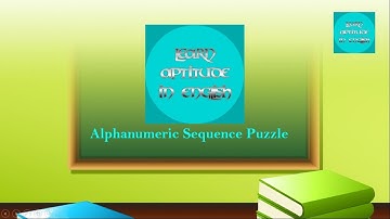 ALPHANUMERIC SEQUENCE PUZZLE (ENGLISH) PROBLEM 01.mp4