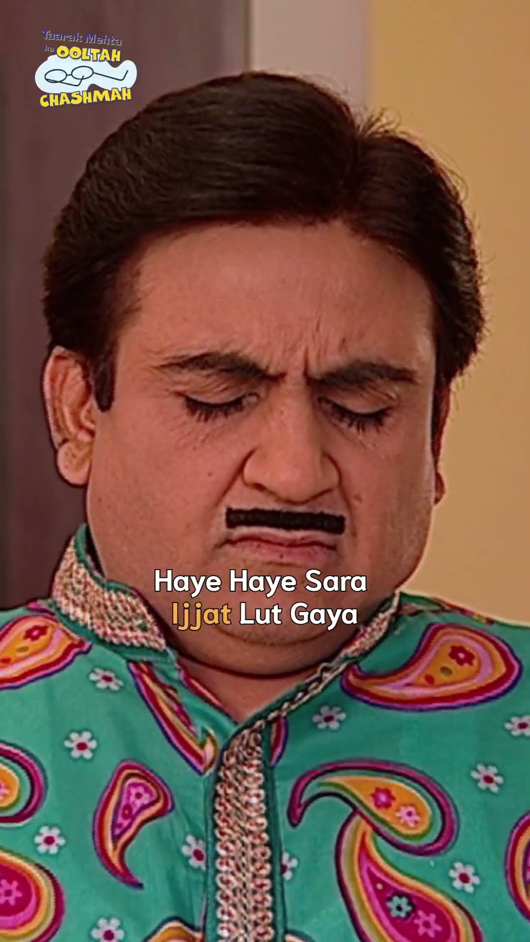 Haye haye sara ijjat lut gaya!  #tmkoc #comedy #relatable #shorts #comedyvideo #funny #saifalikhan