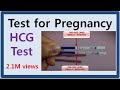 Test for pregnancy
