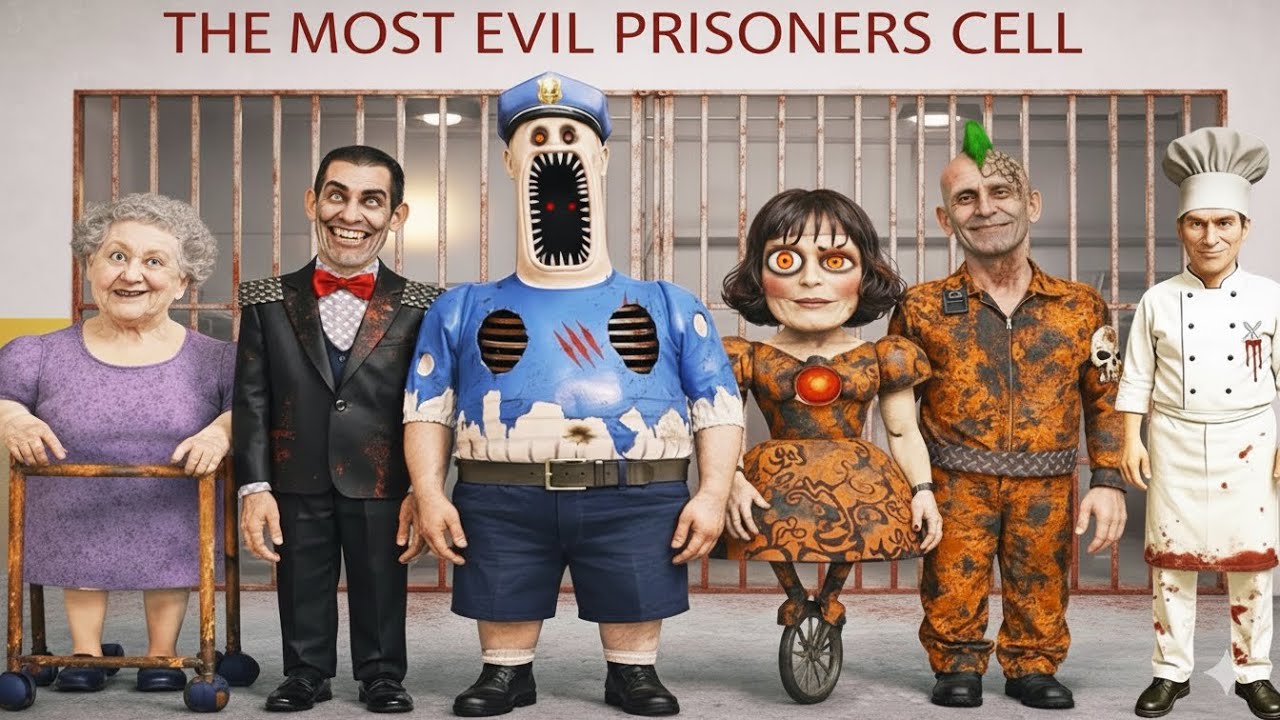 All Morphs in Real Life Roblox BARRY EXE PRISON RUN Papa Pizza,Grumpy ...
