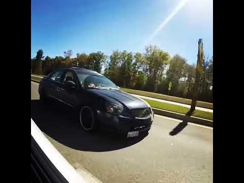 2005 Nissan Altima Straight Pipe - YouTube