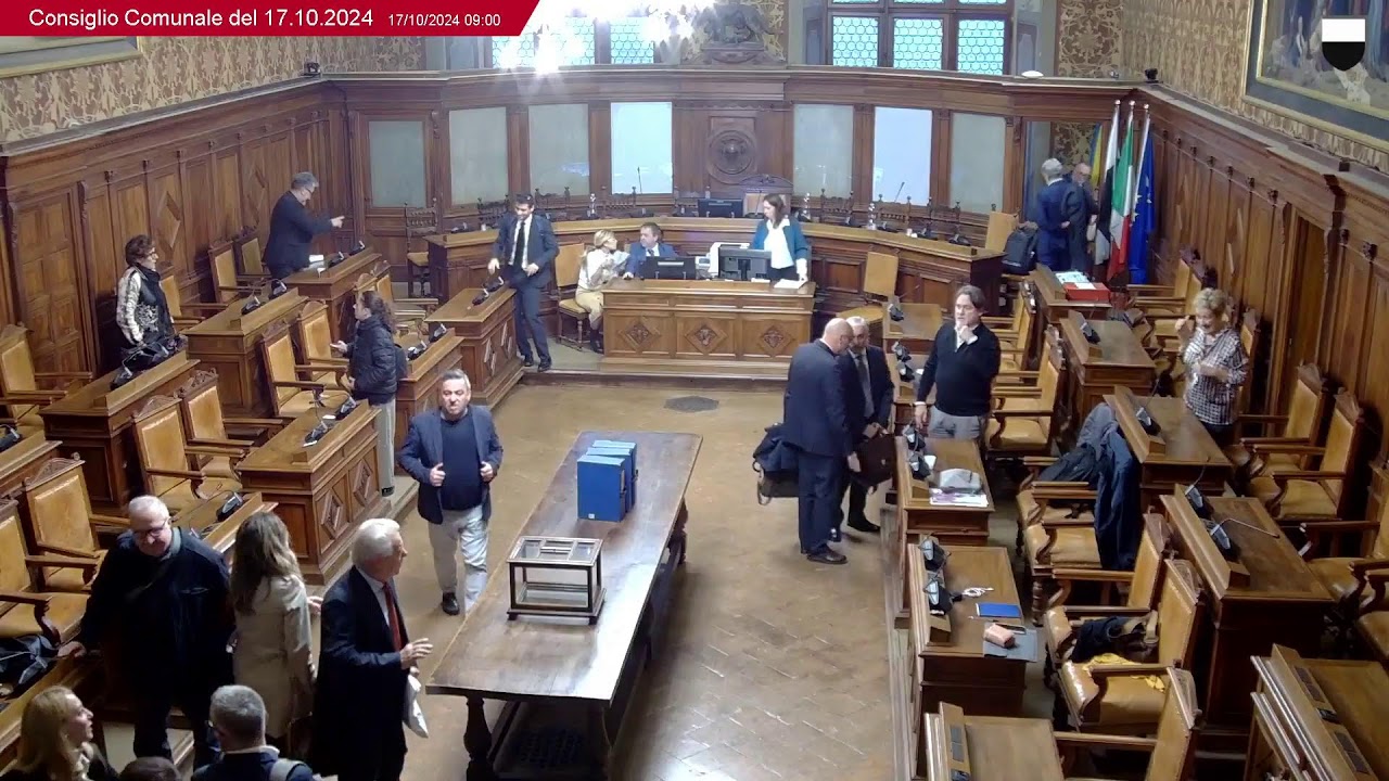 Consiglio comunale Siena