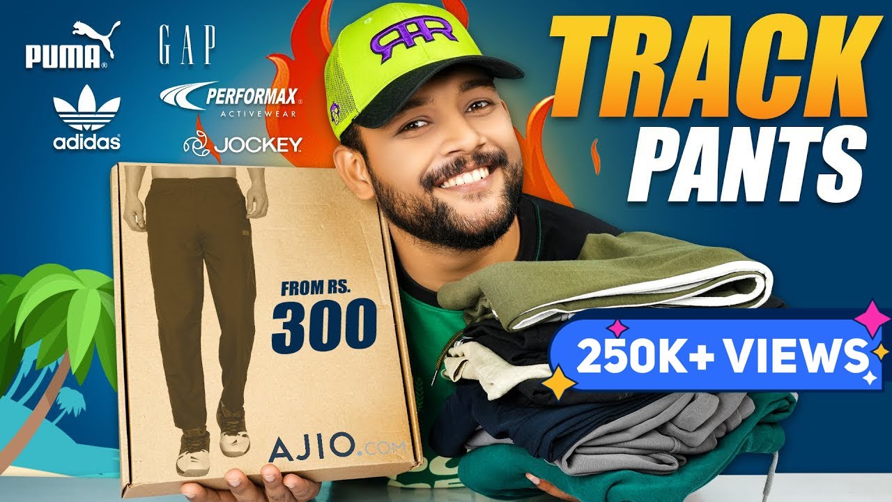Buy Green Track Pants for Men by PROMOUNT Online | Ajio.com