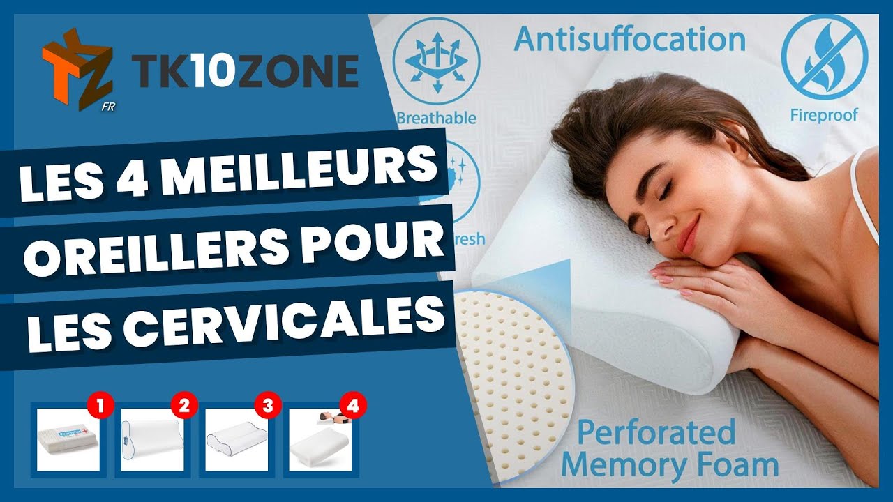 Les 4 meilleurs oreillers pour les cervicales 