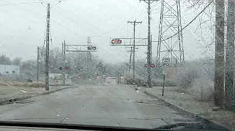 Railroad Crossing Malfunction on Kingsland Ave in St. louis missouri