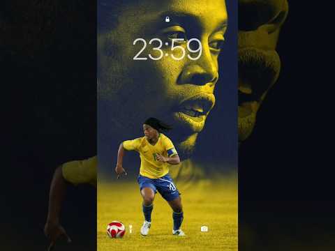 try not to change your wallpaper(Ronaldinho edition)#wallpaper