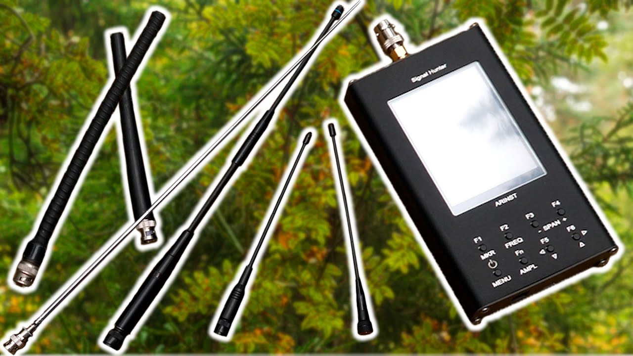 Сравнение антенн анализатором спектра и генератором. Антенны на ...