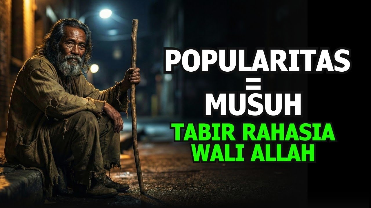 KENAPA WALIYULLAH Sangat Takut Pada POPULARITAS⁉️ Rahasia Makrifat TERTINGGI - Syaikh Abdul Qodir