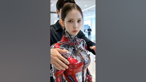 Guy Tries Out the Newest Girlfriend Robot at the Expo.