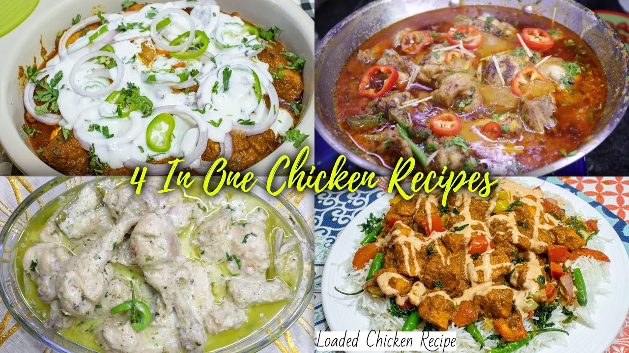 World's Best 4 Delicious Chicken Recipes For Iftar ! Easy Dinner Idea