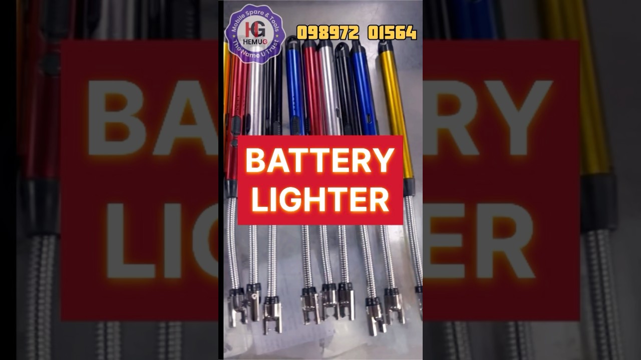 Smart battery lighter 