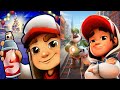 Subway surfers : Winter wonderland 2024 🆚 City 2026 Map Comparison