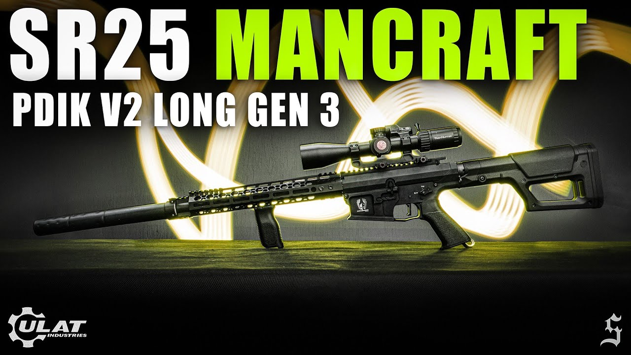 Body SR25 by Mancraft + PDiK V2 Long Gen3 | Budowa repliki dla Plusika