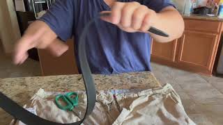 Genuine American Bison Leather Belt