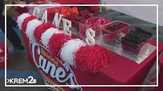 Excitement brewing for Raising Cane's opening in Spokane