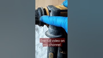 Dewalt Sds chuck removal