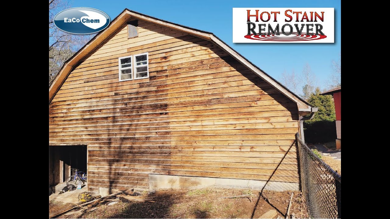 Before and After Removing Heavy Soot From Fire Using Hot Stain Remover From EaCo Chem YouTube