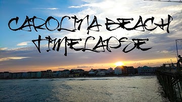 Carolina Beach Pier 4K Sunset Timelapse Google Pixel and Camera FV5