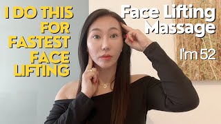 EASY & VERY EFFECTIVE 🔥 Full Face Massage For Everyone!  Do This Everyday, See the Big RESULT!