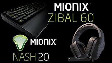 Mionix Zibal 60 & Mionix Nash 20 [Unboxing]