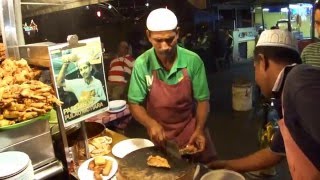 Crazy Rojak hawker at gurney drive hawker center