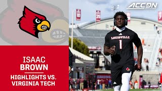 Louisville RB Isaac Brown Highlights vs. Virginia Tech