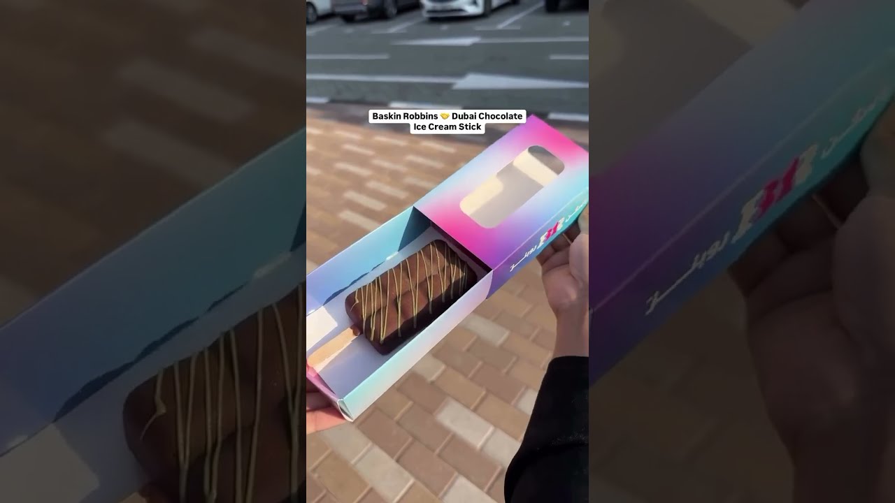 Dubai Viral Chocolate Icecream At Baskin Robbins Dubailifestyle Viralchoclate Tourist