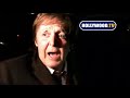 Paul McCartney Slams A Car Door On A Fan's Hand