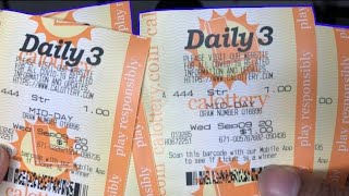 I Won The California Daily 3 Lottery Today
