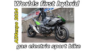 Worlds first hybrid gas-electric Ninja sport bike by mixflip 328 views 2 months ago 7 minutes, 37 seconds