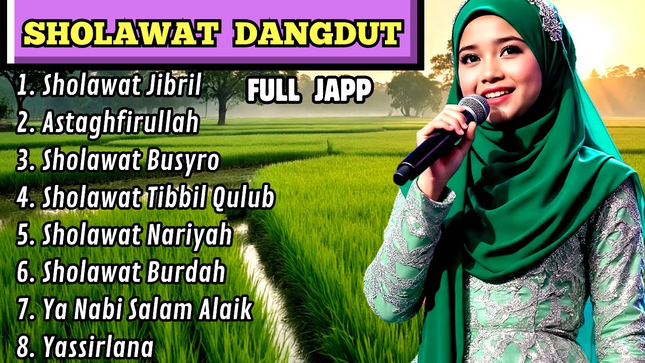 FULL ALBUM SHOLAWAT KOPLO TERBARU, SHOLAWAT JIBRIL PELANCAR REZEKI, SHOLAWAT NABI DANGDUT *197