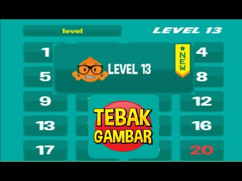 Kunci Jawaban Tebak Gambar Level 13 Tahun 2018 - Raga Soal