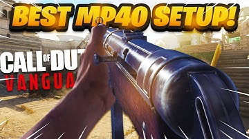this MP40 CLASS in UNSTOPPABLE🔥 (Vanguard Best MP40 Class Setup)