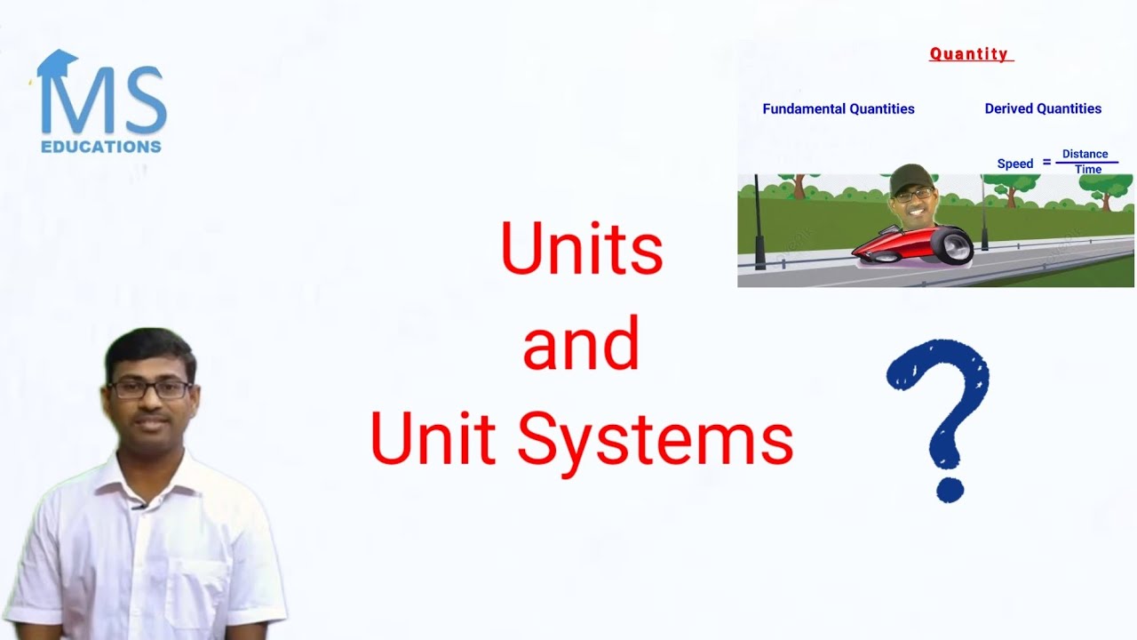 The Unit System Animation Units and Unit Systems - Part1 # Physics class 11 - YouTube