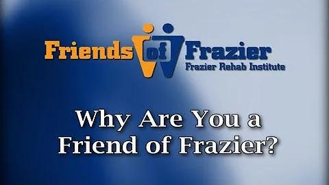Why Are You A Friend of Frazier?