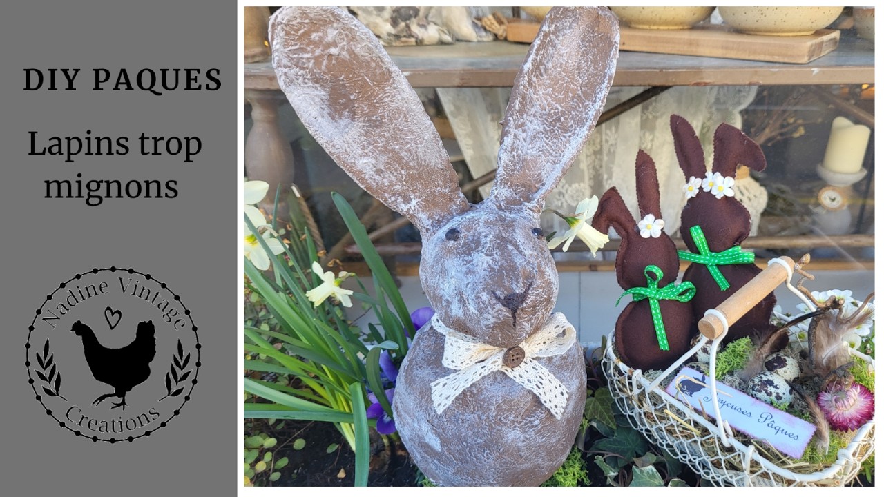 2 Idées DIY pour une déco de Pâques adorable !