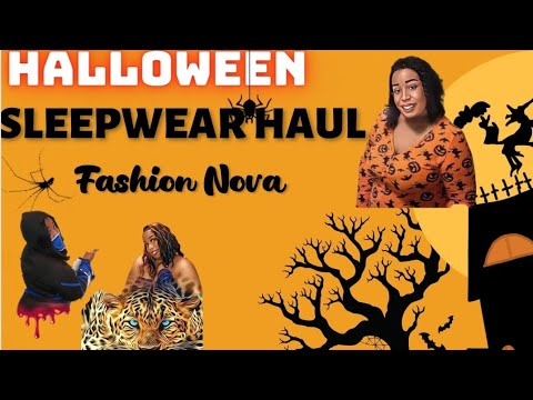 Vlogtober Day 1: Fashion Nova Costume and Sleepwear Haul | QueenKey83