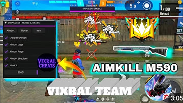 KING CHEAT V40 AIMKILL VARSION BRUTAL MOD MENU NO BAN CS/BR MOBILE PANEL | OB51 FREE FIRE HACK 