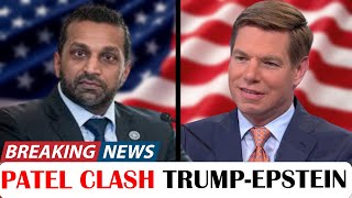 TENSE EXCHANGE! Swalwell GOES MAD As He Presses Patel Over Trump–Epstein Questions!