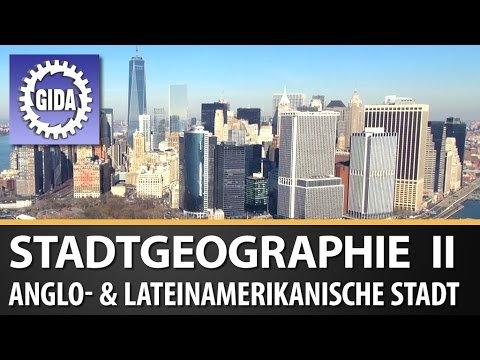 Trailer - Stadtgeographie II - Anglo- und lateinamerikanische Stadt - Geographie - Schulfilm