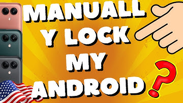 How do I manually lock my Android screen Samsung Galaxy A06, A04, A04s, M04, A03, A02, A05