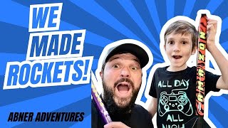 Estes Model Rocket Build Tutorial | Abner Adventures