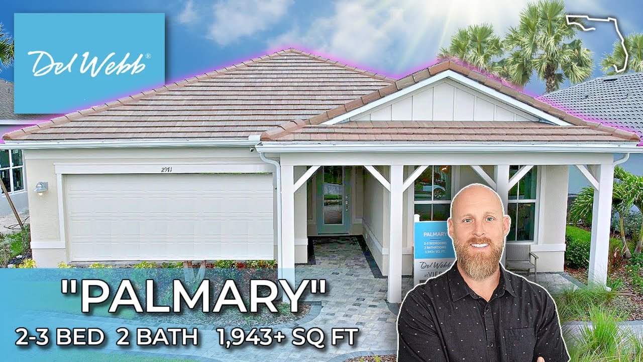 Discover the Spacious DEL WEBB PALMARY Model: Living in Del Webb Viera ...